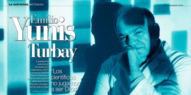 Emilio Yunis Turbay – Fundador de Servicios Médicos Yunis Turbay. Fotografía : Ricardo Pinzón Emilio Yunis Turbay - Fundador de Servicios Médicos Yunis Turbay